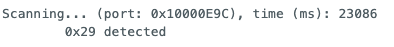 I2C scan